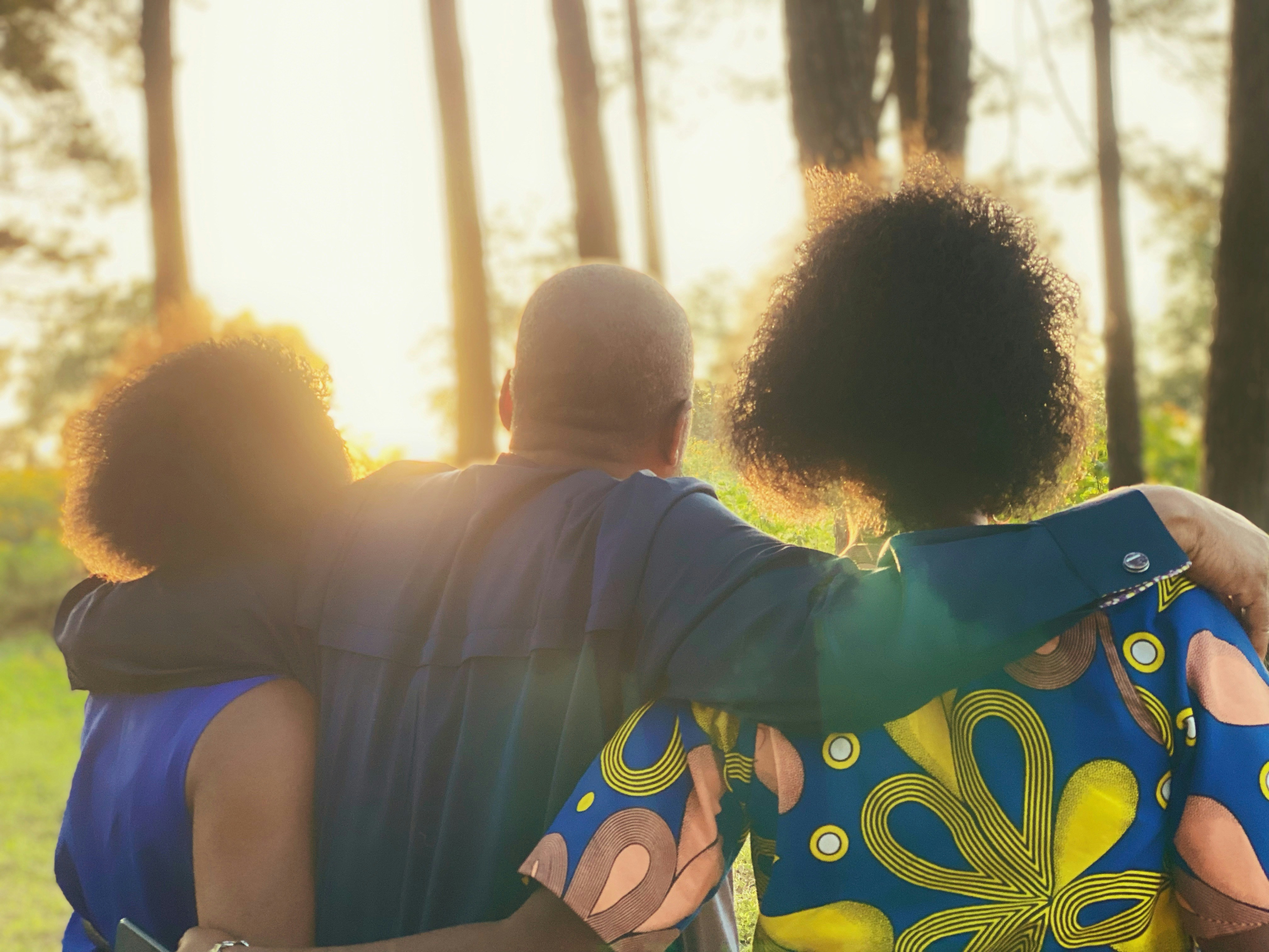 A quiet moment of reflection on family and healing